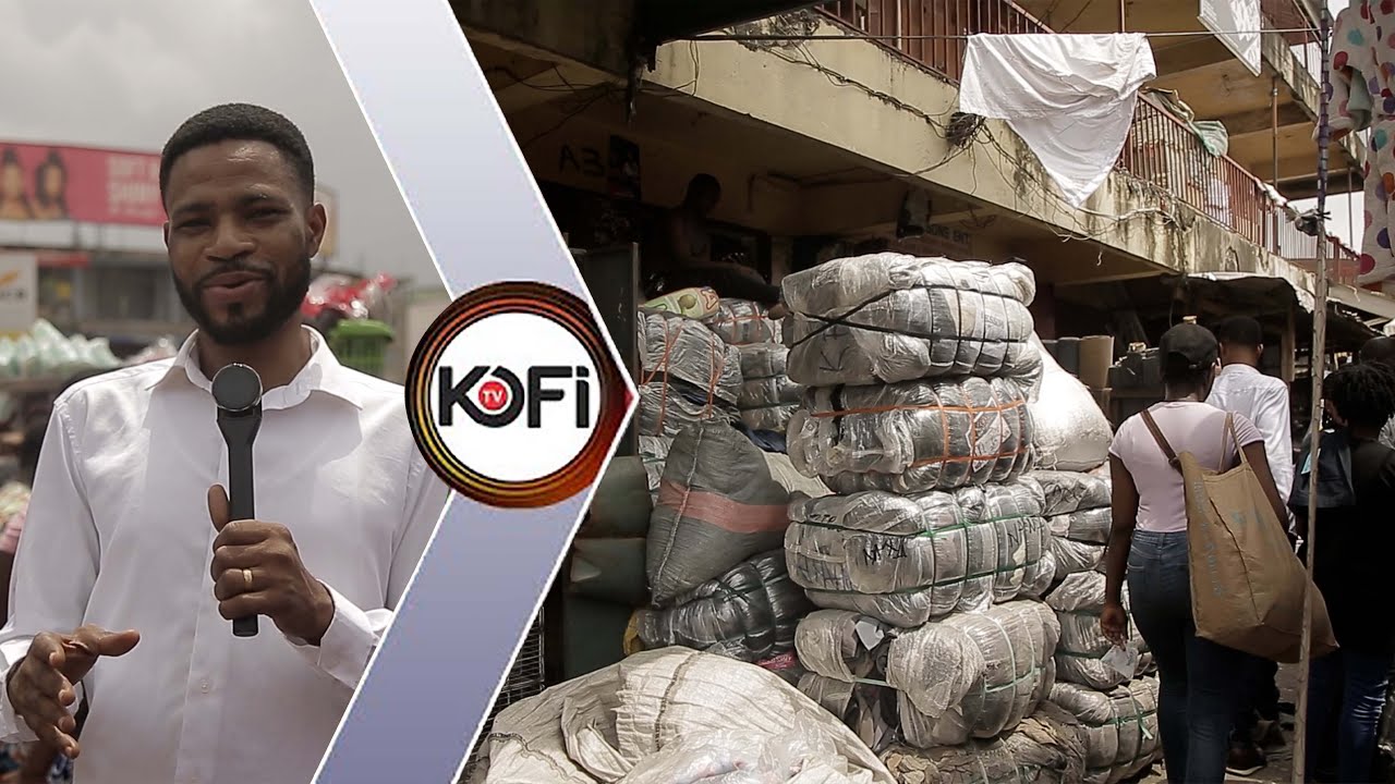 The Biggest Second-hand Clothing(Obroni Waawu) market in west Africa - Kantamanto