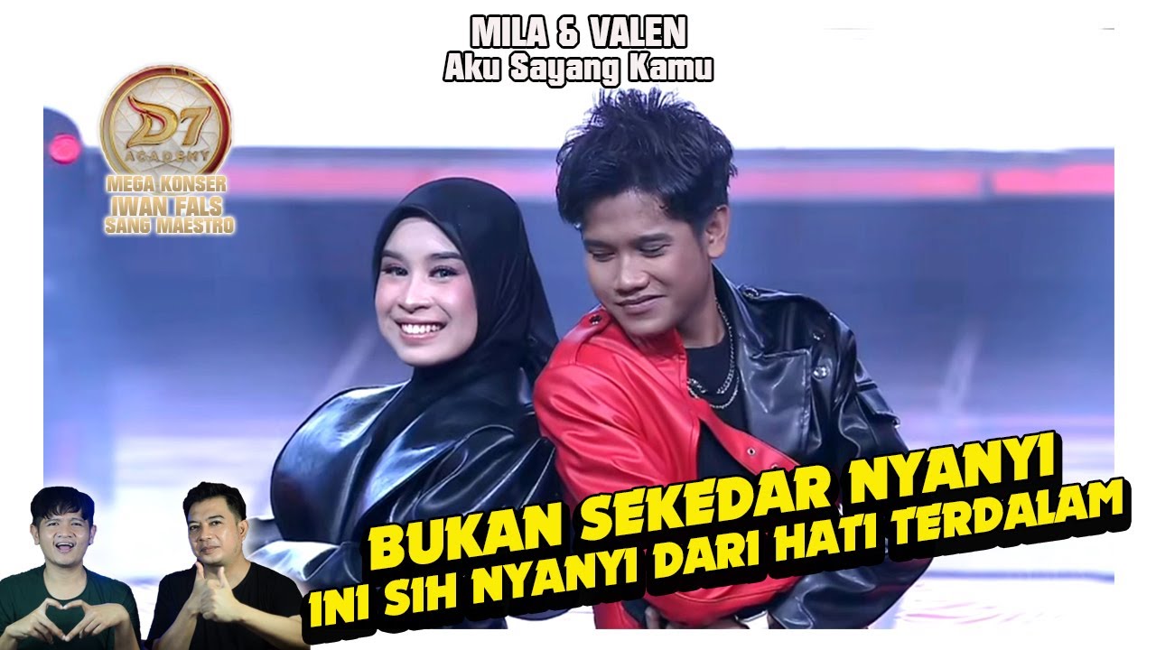 Ini sih bukan nyanyian biasa. Mila & Valen Aku sayang kamu. Dari hati banget !!