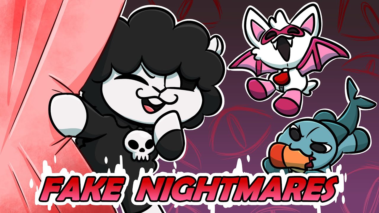 Fake Nightmares _ Nightmare Critters animated song _ Poppy playtime