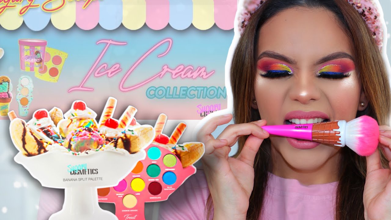 ME MAQUILLE CON UN HELADO - WOW ESTA COLECCION ME DEJO IMPRESIONADA
