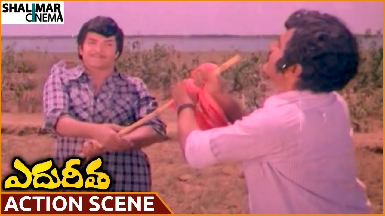 Edureetha Movie || NTR Superb Action Scene || NTR, Vanisri, Jayasudha || Shalimarcinema