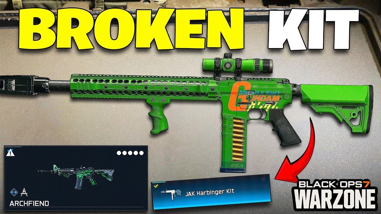 M4 JAK Harbinger Kit Is ILLEGAL - Instant TTK build!💥(Best M4 Class Loadout for Warzone 3)