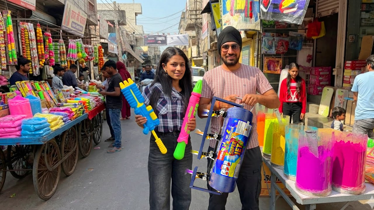Holi Shopping Vlog 😍 | Holi par hoga dhamaal 