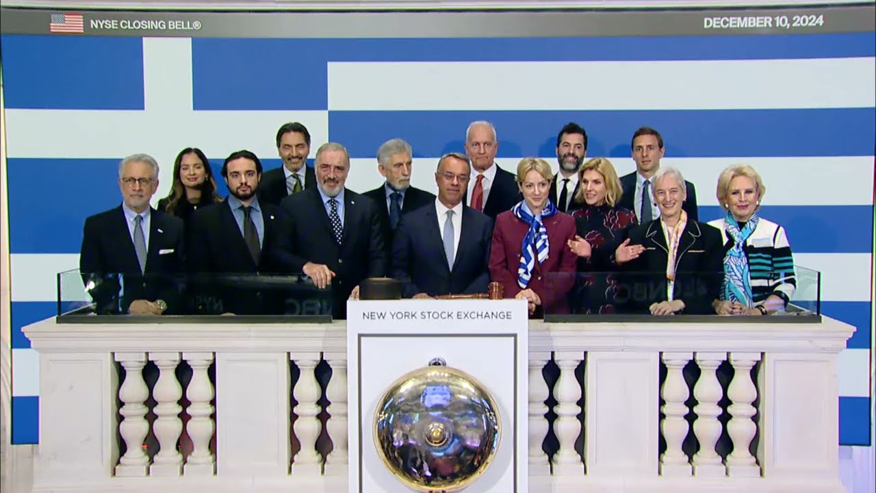 Greek American Issuer Day Rings The Closing Bell®