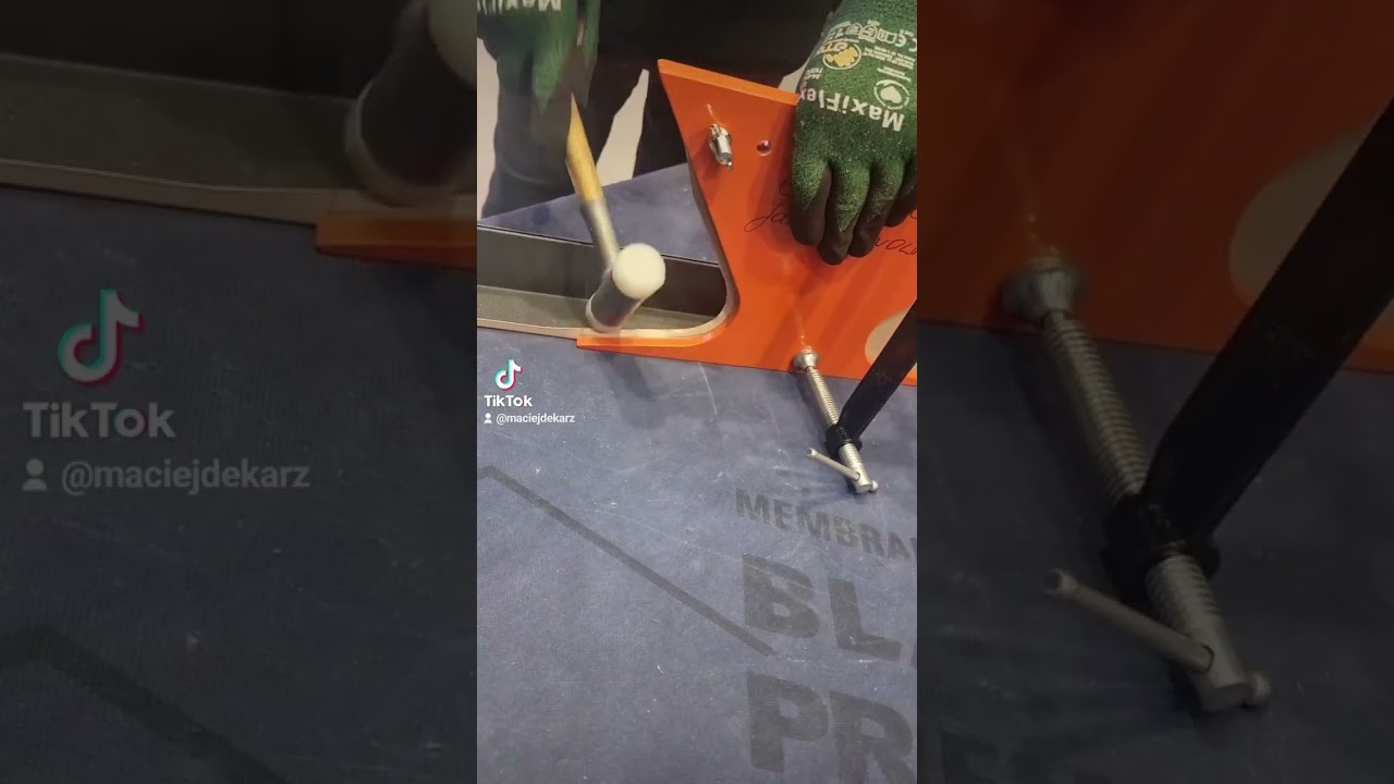 DIY Tip - Obróbka tyłu komina. Szablon Jan Olizarowicz 😀 Szybki sposób❗️😀💪 Budma2023