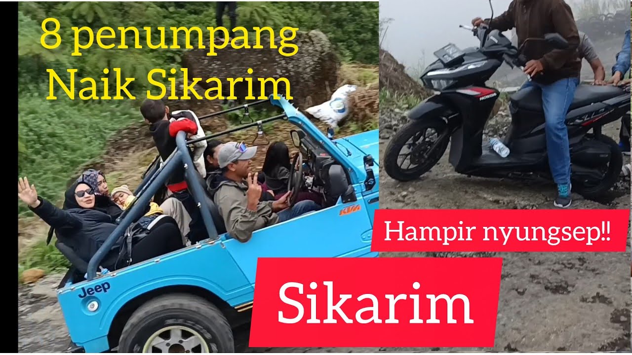 Kejadian tanjakan viral (Sikarim) saat hari libur!! Saksikan di channel ini!! 
