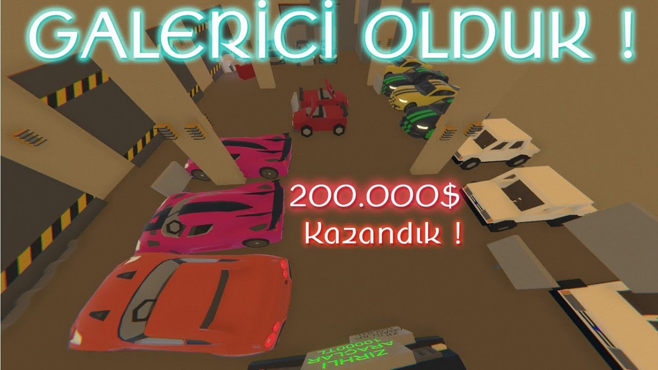 UNTURNED GALERİCİ OLDUK 200.000$ KAZANDIK ! UNTURNED ROLEPLAY #3