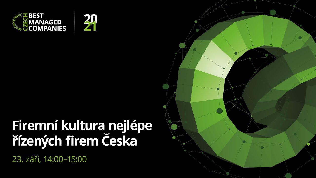 Firemní kultura nejlépe řízených firem Česka