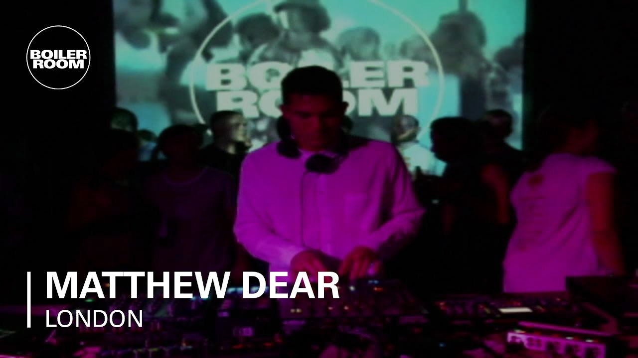 Matthew Dear 40 min Boiler Room DJ Set