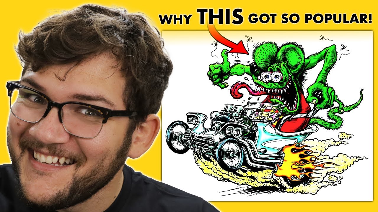 Rat Fink: Реальная история, стоящая за этим странным артом Hot Rod — Past Gas #192