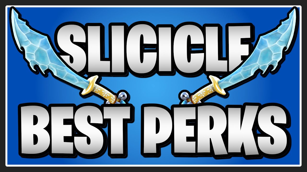 The BEST PERKS for the Slicicle in Fortnite Save the World!