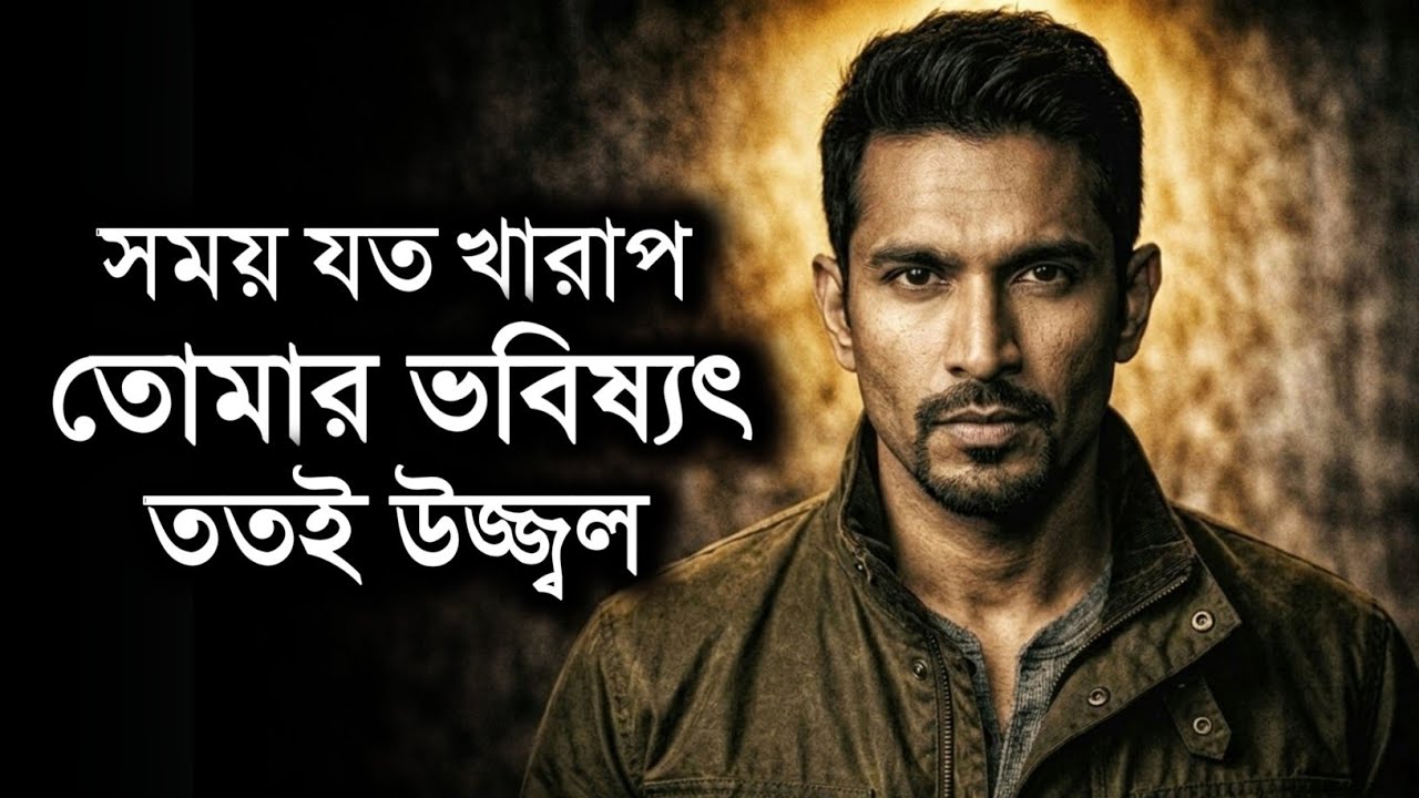 সময় যত খারাপ তোমার ভবিষ্যৎ ততই উজ্জ্বল | মোটিভেশনাল ভিডিও | Motivational Speech Bangla
