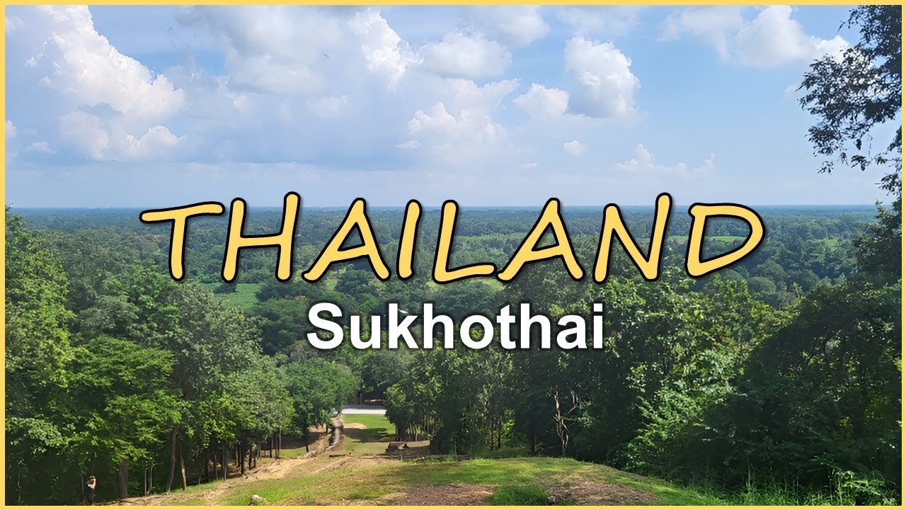 Thailand - Sukhothai - Exploring Wat Saphan Hin in Sukhothai, Thailand