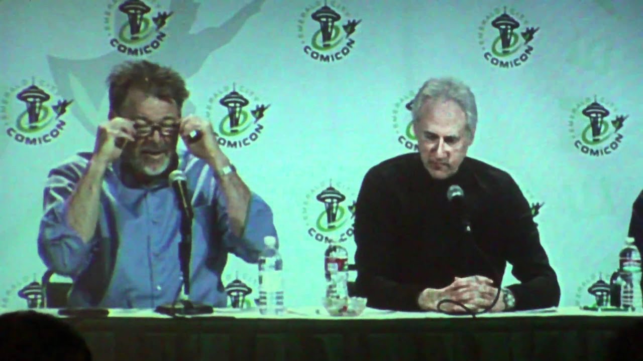 Jonathan Frakes and Brent Spiner pt 1 ECCC 2011 Emerald City Comicon Comic Con