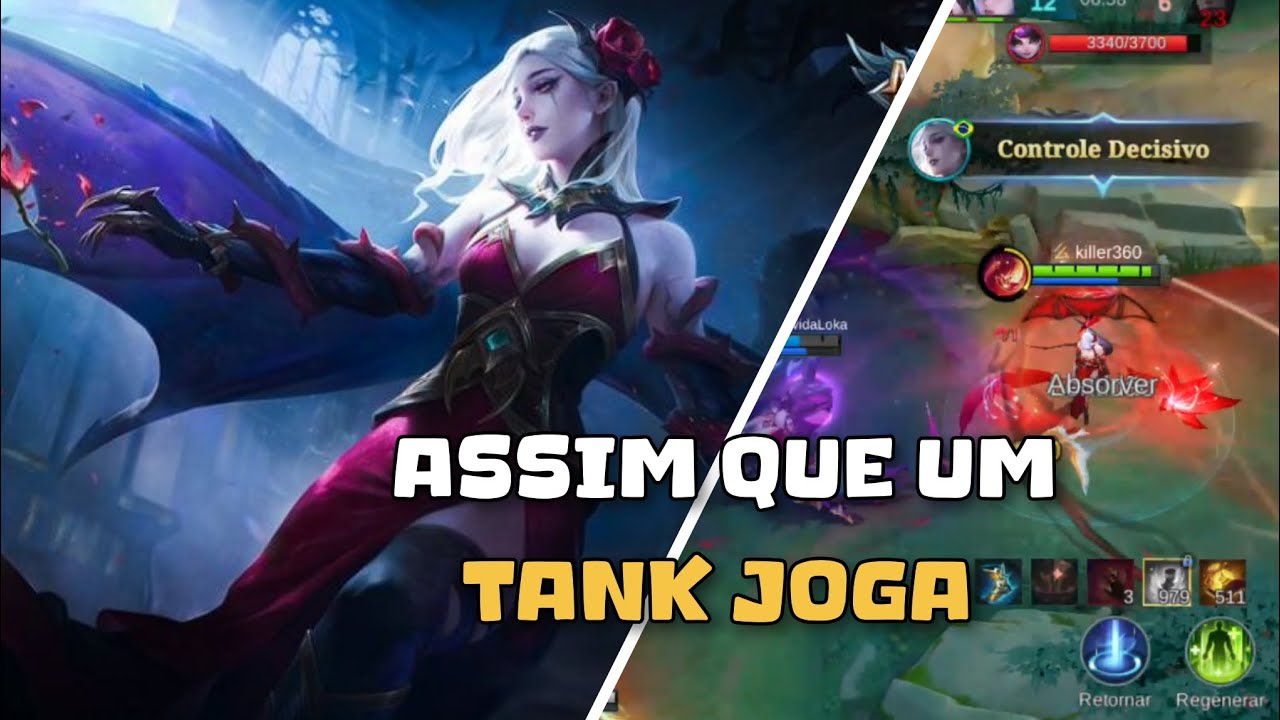 O MVP FOI DO MELHOR TANK - MOBILE LEGENDS 