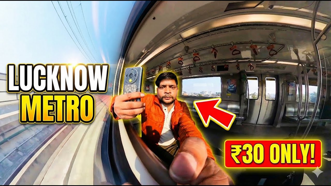 Lucknow Metro Guide: Munshipulia to Hazratganj in 22 Minutes! 😲🚆