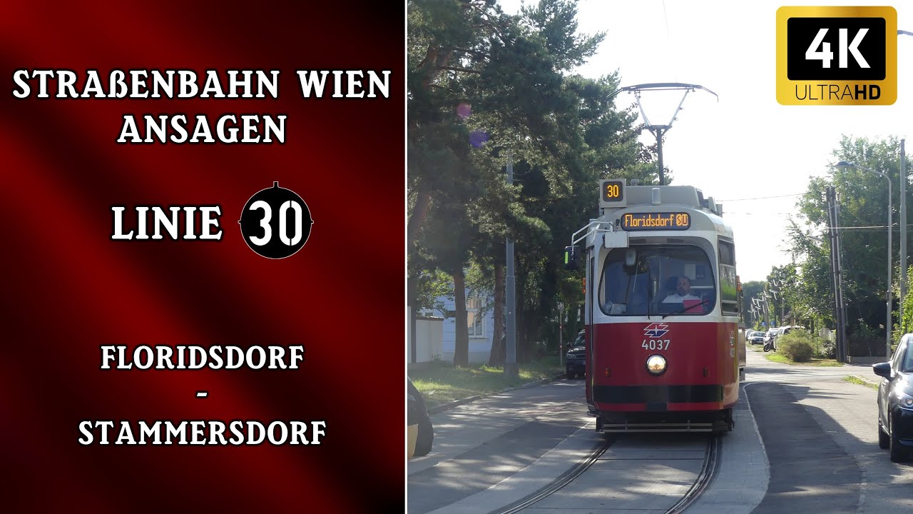Linie 30 Wien Ansagen – Stammersdorf – Floridsdorf | Wiener Grantler