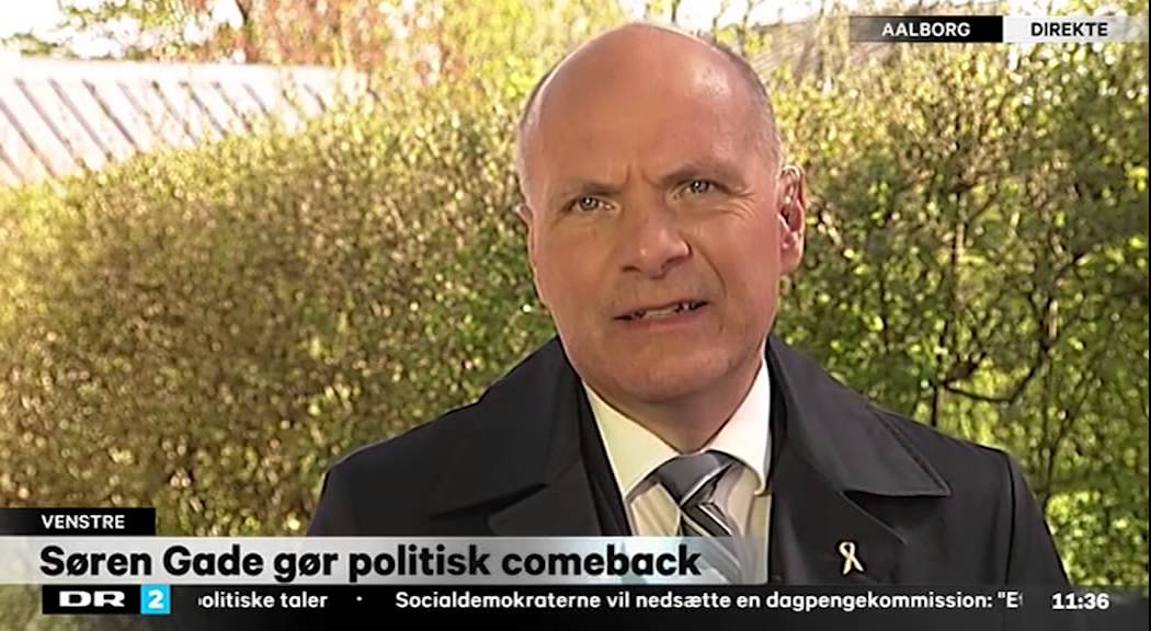 S&oslash;ren Gade: Jeg blev kontaktet i g&aring;r - DR Nyheder