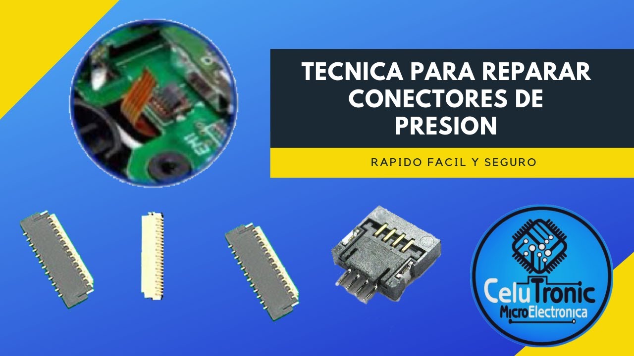 TECNICA PARA CAMBIAR CONECTORES DE PRESION