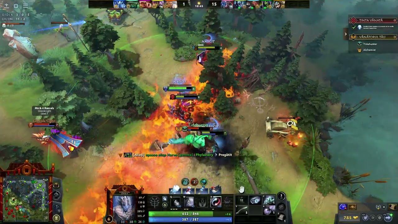Vengefull spirit suport gameplay !