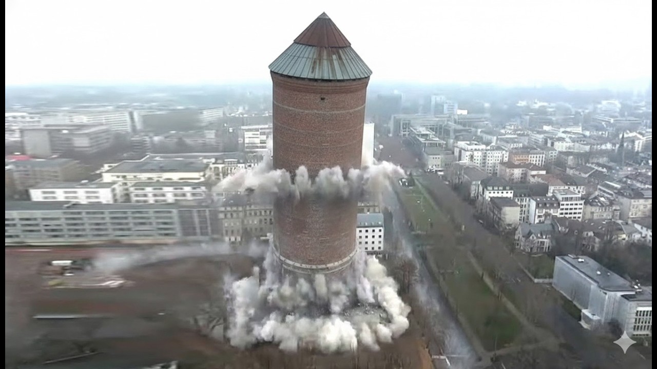 Demolition Idiots: Massive Silo & Water Tower Fall WRONG WAY | Dangerous Building Implosion #14