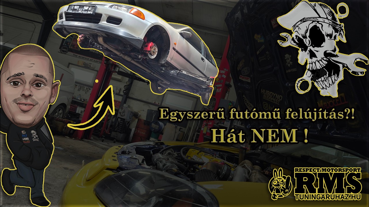Rozsda? Beletört csavarok ?! 🥴 Futómű UpGrade 🚗🔧 szürke ep.5