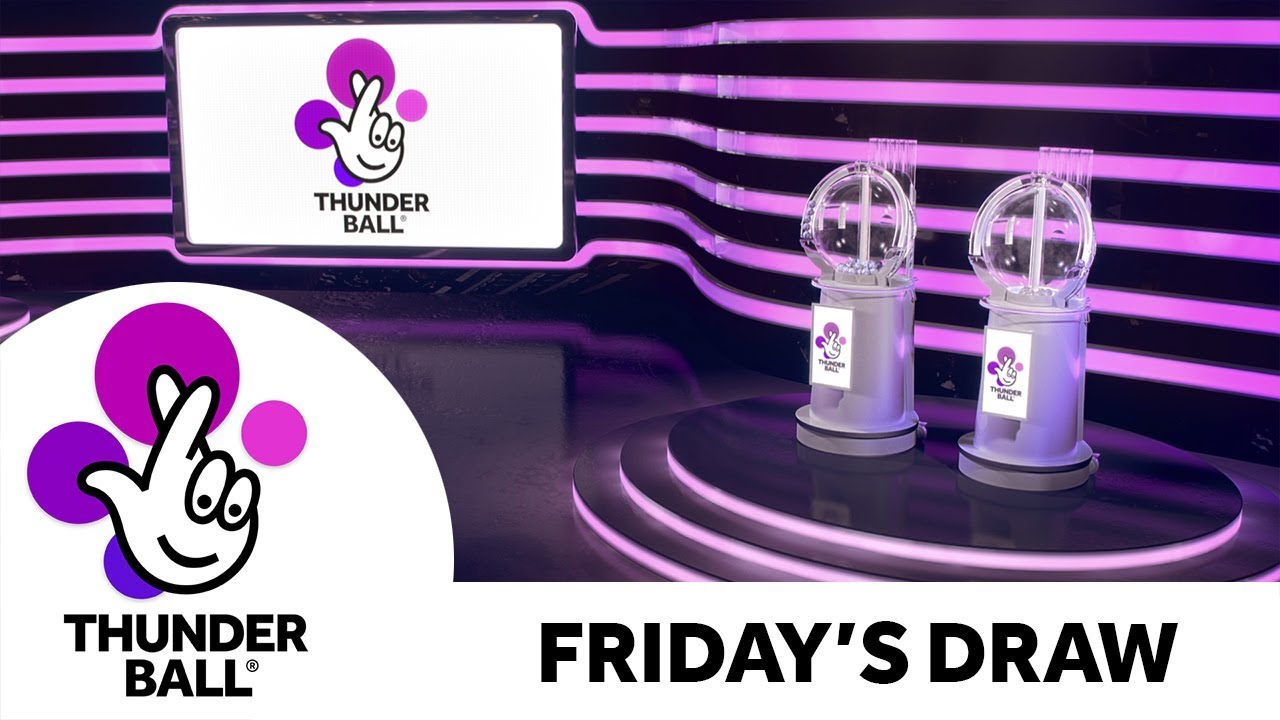 The National Lottery &lsquo;Thunderball&rsquo; draw results from Friday 12th April 2019