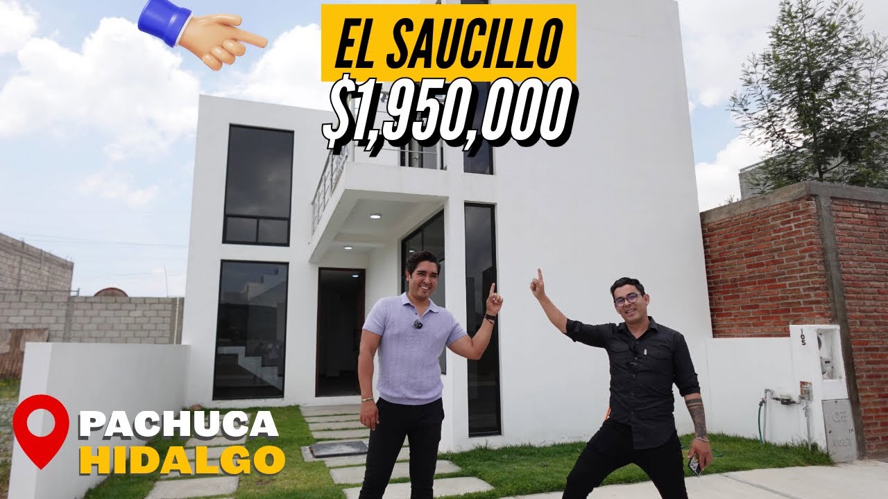 🏡 CASA EN PACHUCA CON 4 RECÁMARAS Y ACABADOS DE LUJO POR $1,950,000 🚪🌳