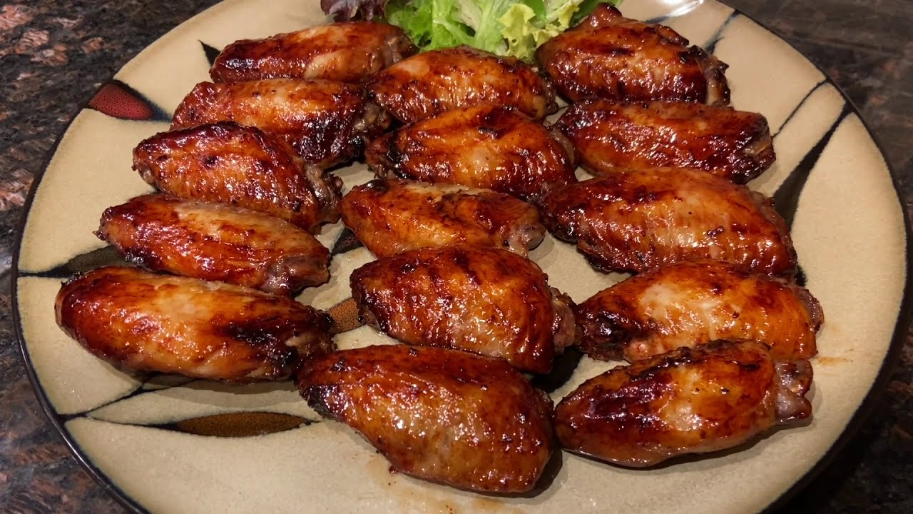 Best airfryer chicken wings with red fermented bean curd 😋