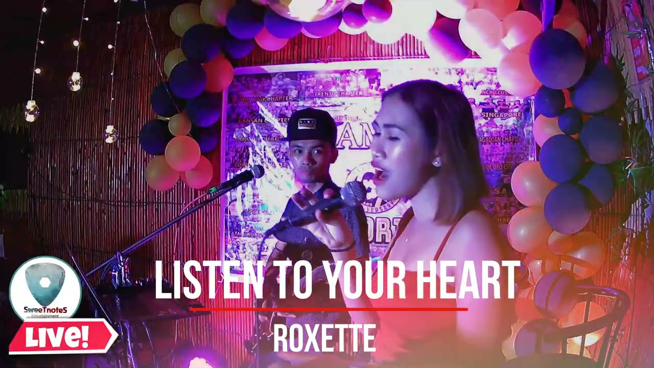 Listen to your heart | Roxette - Sweetnotes Cover