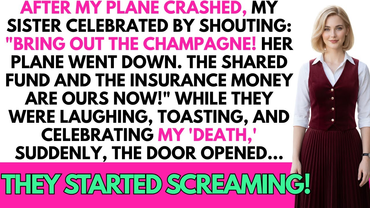 My Sister Celebrated When My Plane Crashed. While They Were Toasting And Celebrating, Suddenly…