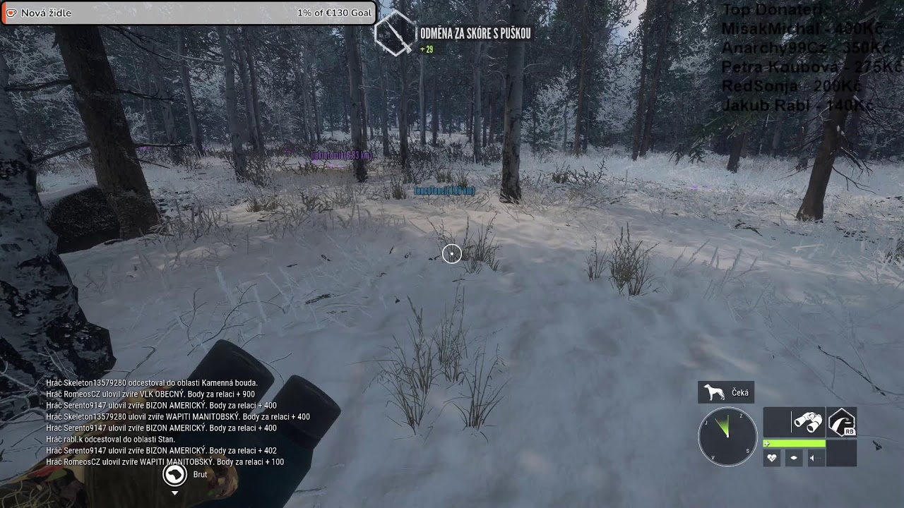 SnowRuner - Háje s miláčkem a na skok v theHunter Call of the Wild™ na bobry.