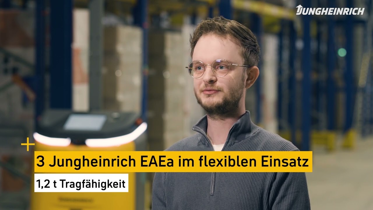 DURABLE automatisiert mit Mobile Robots EAE 212a von Jungheinrich