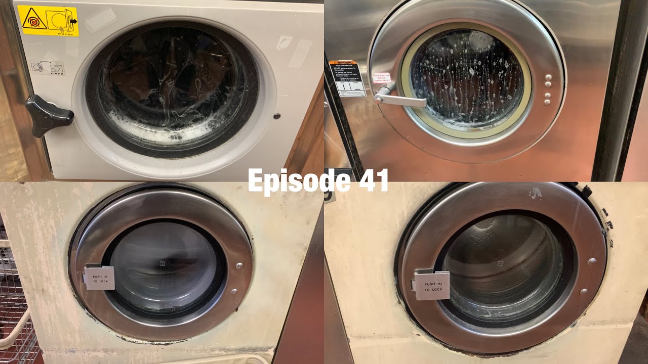 Laundromat day Episode 41 Some Mixed up Washers action