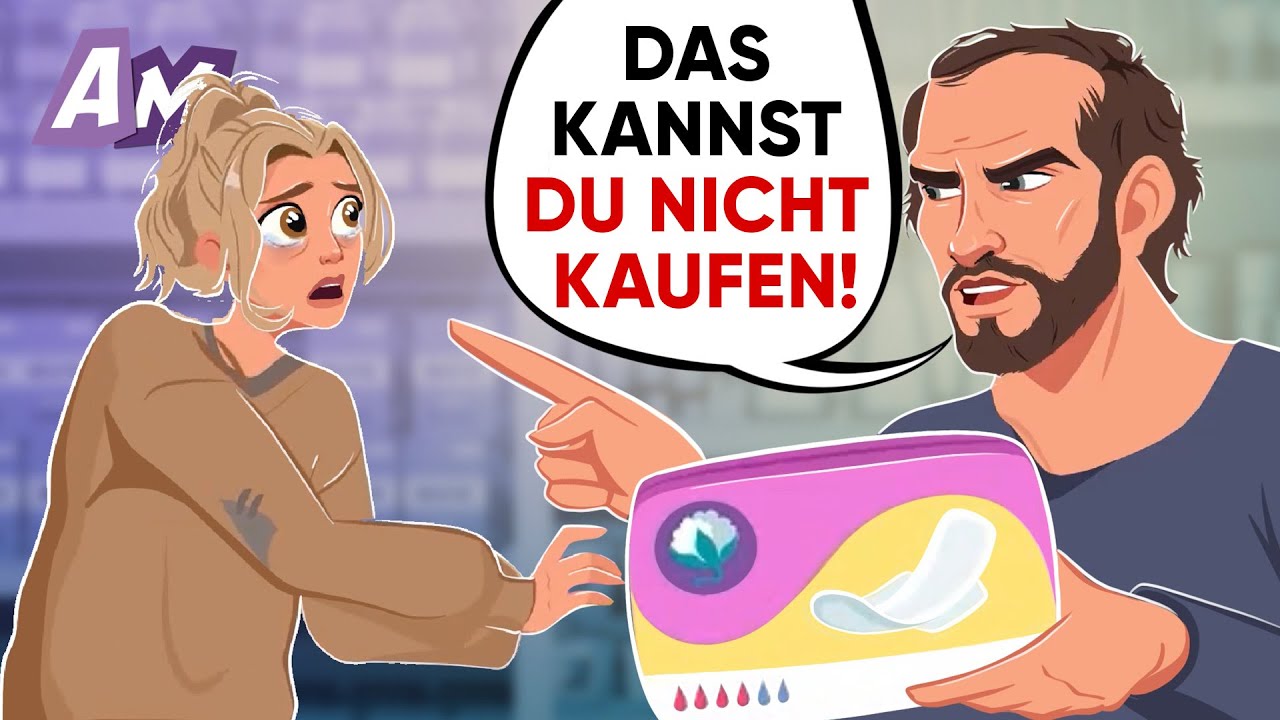 Mein Mann verbot mir, Binden zu kaufen