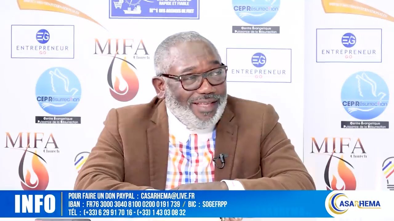 La Grâce n'est pas un message - La Grâce, c'est Jésus CHRIST - Professeur Jean Bosco KINDOMBA