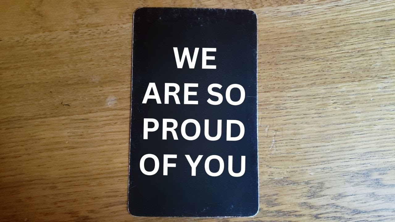 A GROUP OF PEOPLE are VERY PROUD OF YOU for TRIUMPHING over your ENEMIES! CHEERING YOU ON!