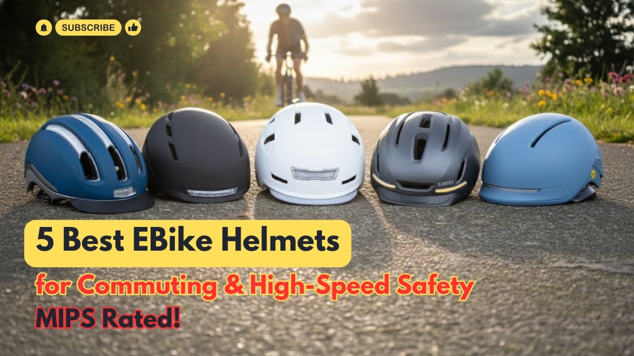 5 Best EBike Helmets for Commuting & High Speed Safety MIPS Rated