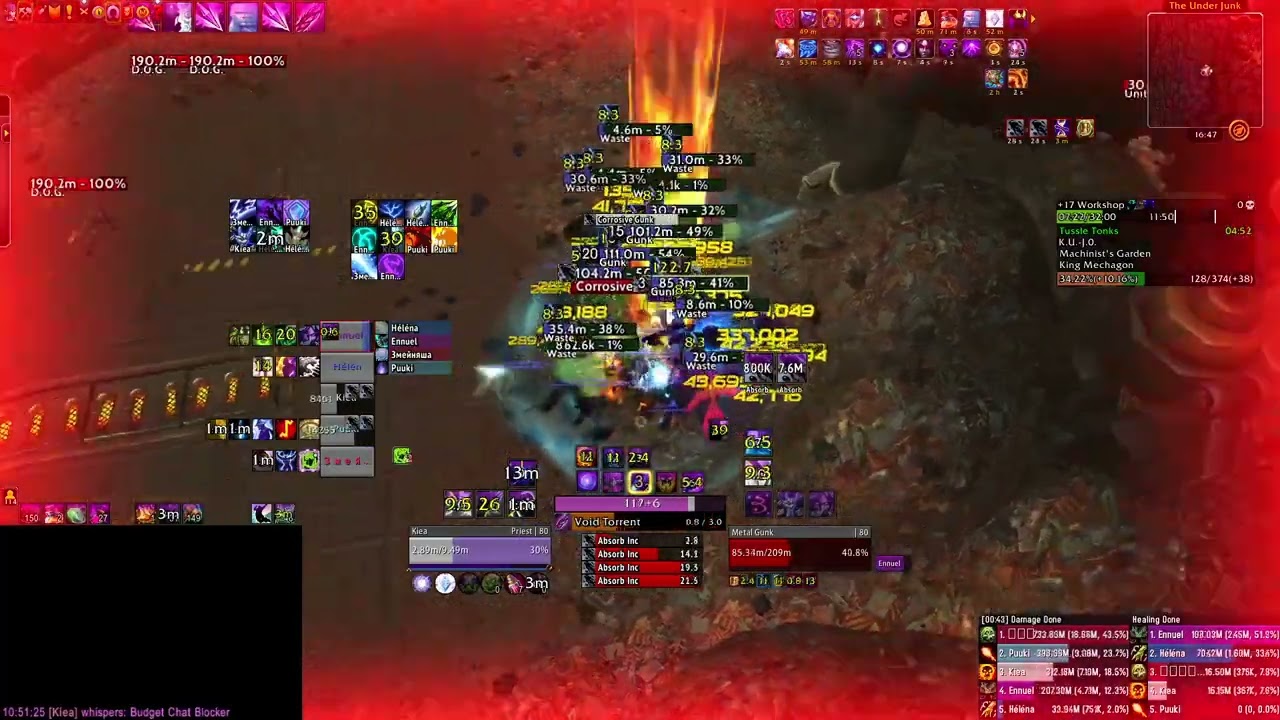 +17 Mechagon: Workshop | Shadow Priest PoV | Voidweaver | The War Within Season 2