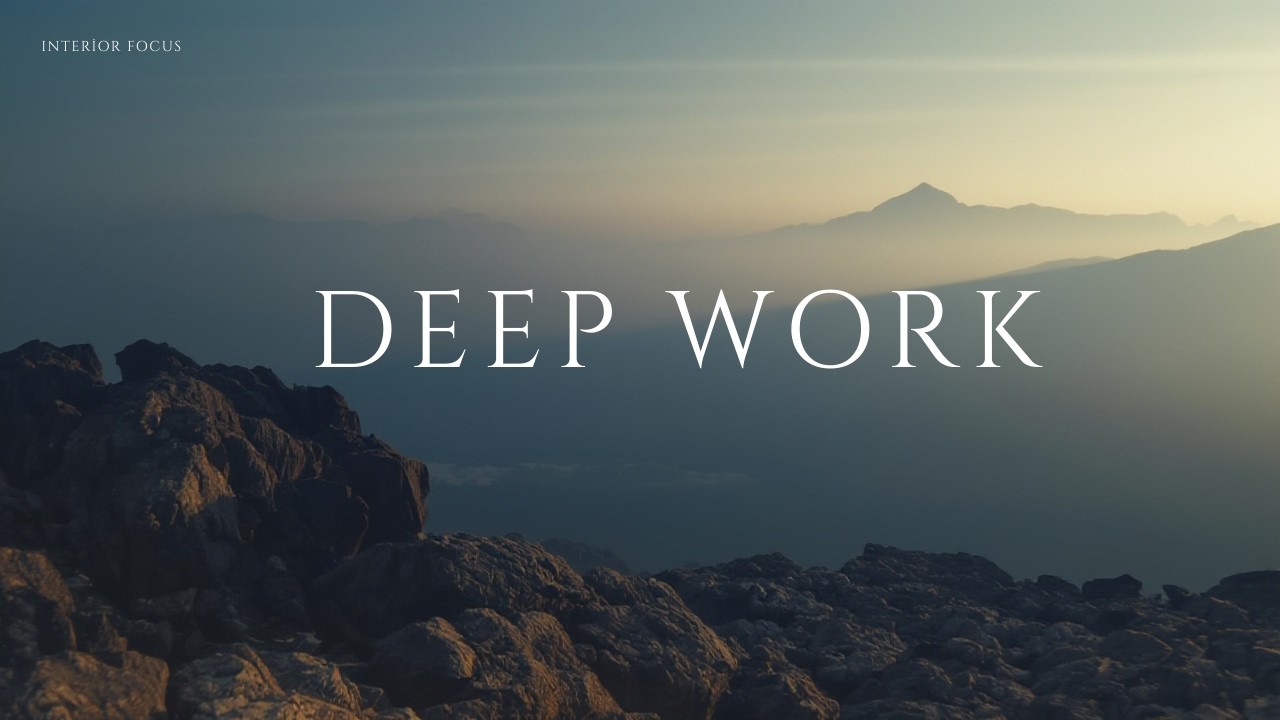 Deep Work Music for Productivity | Desert Focus Session (1 Hour)