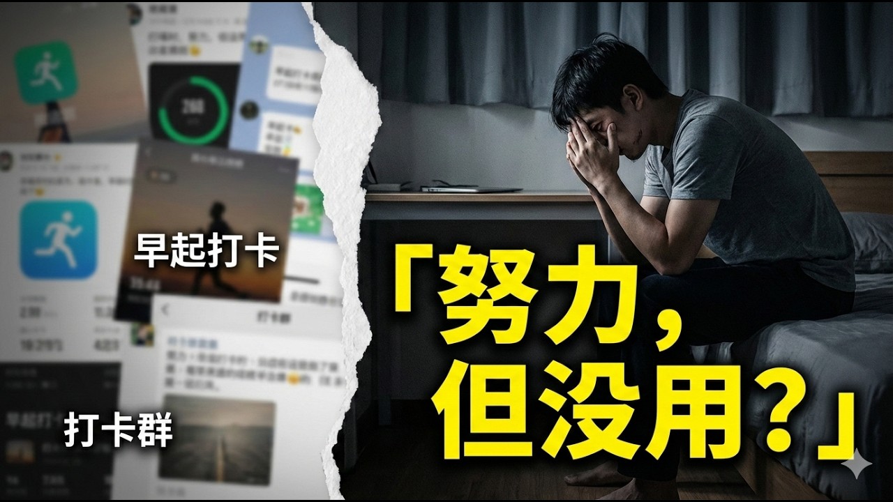 為什麼99%的打卡堅持，最後都沒改變人生？#人生 #成功 #幸福