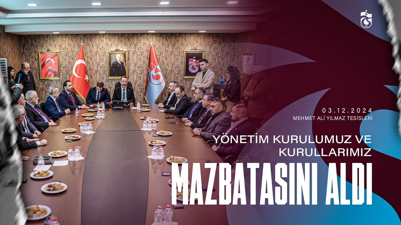 Yönetim Kurulumuz ve kurullarımız mazbatasını aldı