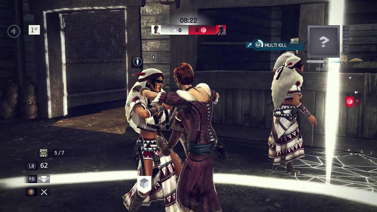Assassin's Creed 3 Competitive Artifact Assault Gameplays #2