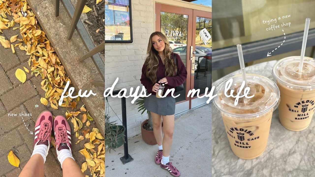 few days vlog 🧦☕️🍂 | fall clothing haul, home updates, current reads