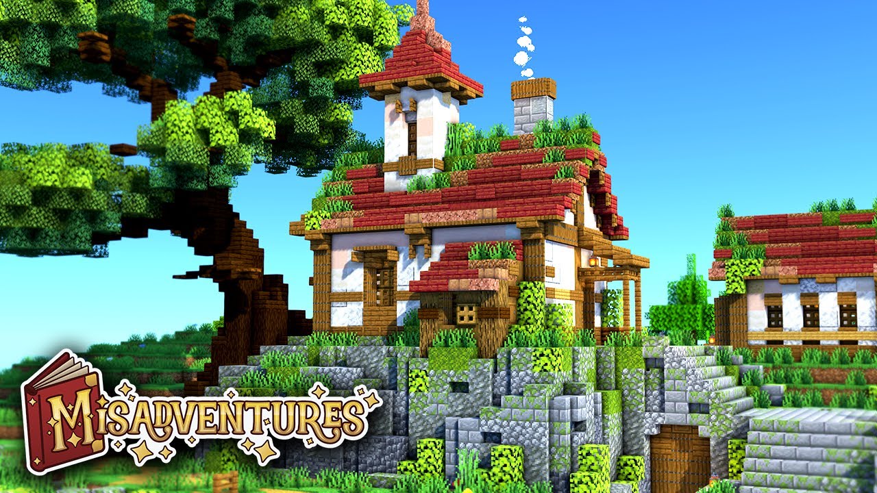 I Built the Best Starter Base on Minecraft Misadventures SMP