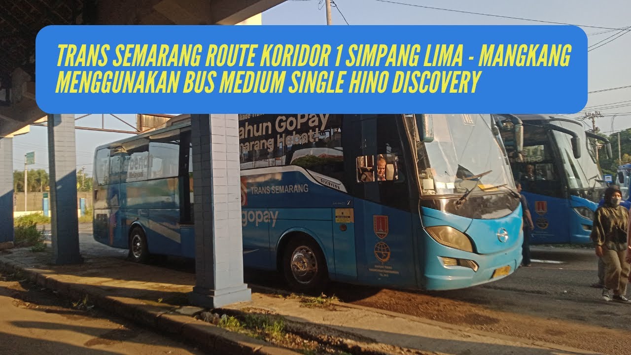 VLOG TRIP Trans Semarang Koridor 1 dari Simpang Lima Semarang ke Terminal Mangkang