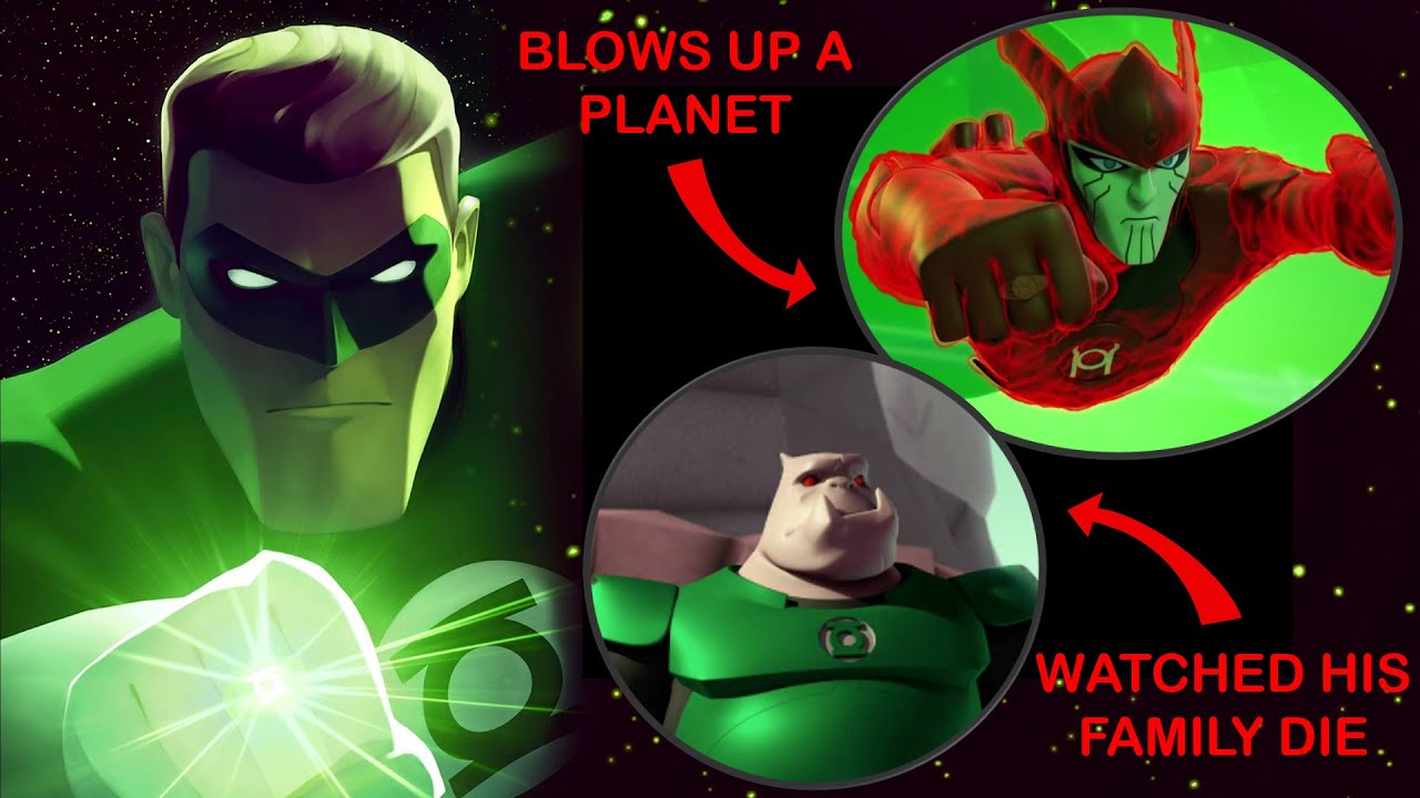 THE LORE OF GREEN LANTERN: THE ANIMATED SERIES IS WILD