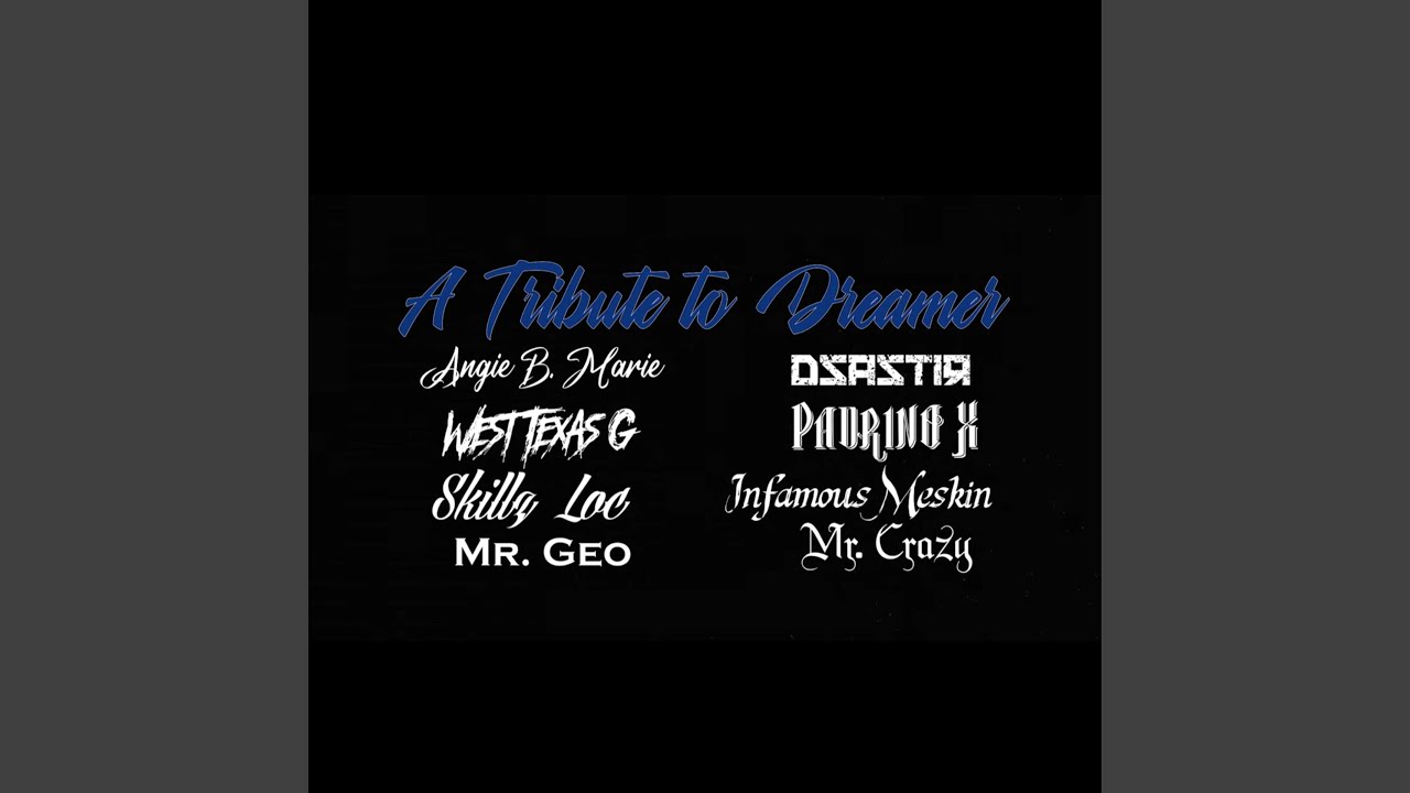 A tribute to el dreamer RIP (feat. Angie b, West tx g, Skillz loc, Mr.geo, Dsastir, Padrino x &...