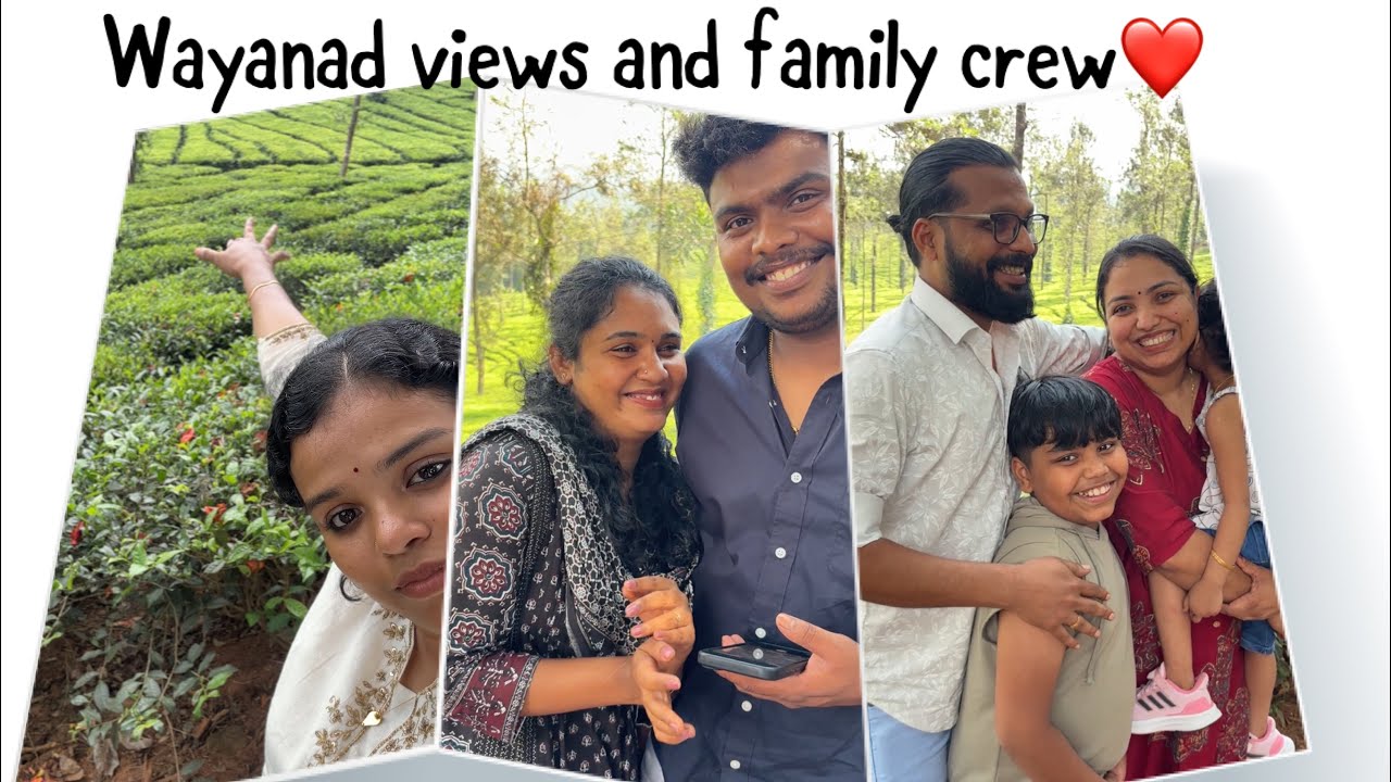 ഒന്നിച്ചൊരു വയനാട് യാത്ര ❤️