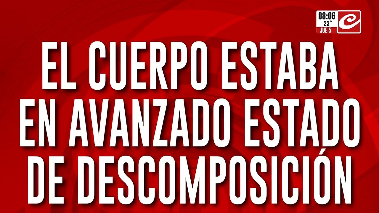 Macabro hallazgo: encuentran cadáver flotando en las aguas de un canal